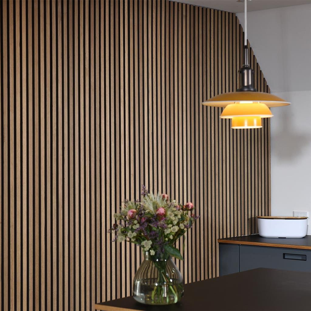 Acoustic Wall Panelling Oiled Oak Richards Hardware 4263